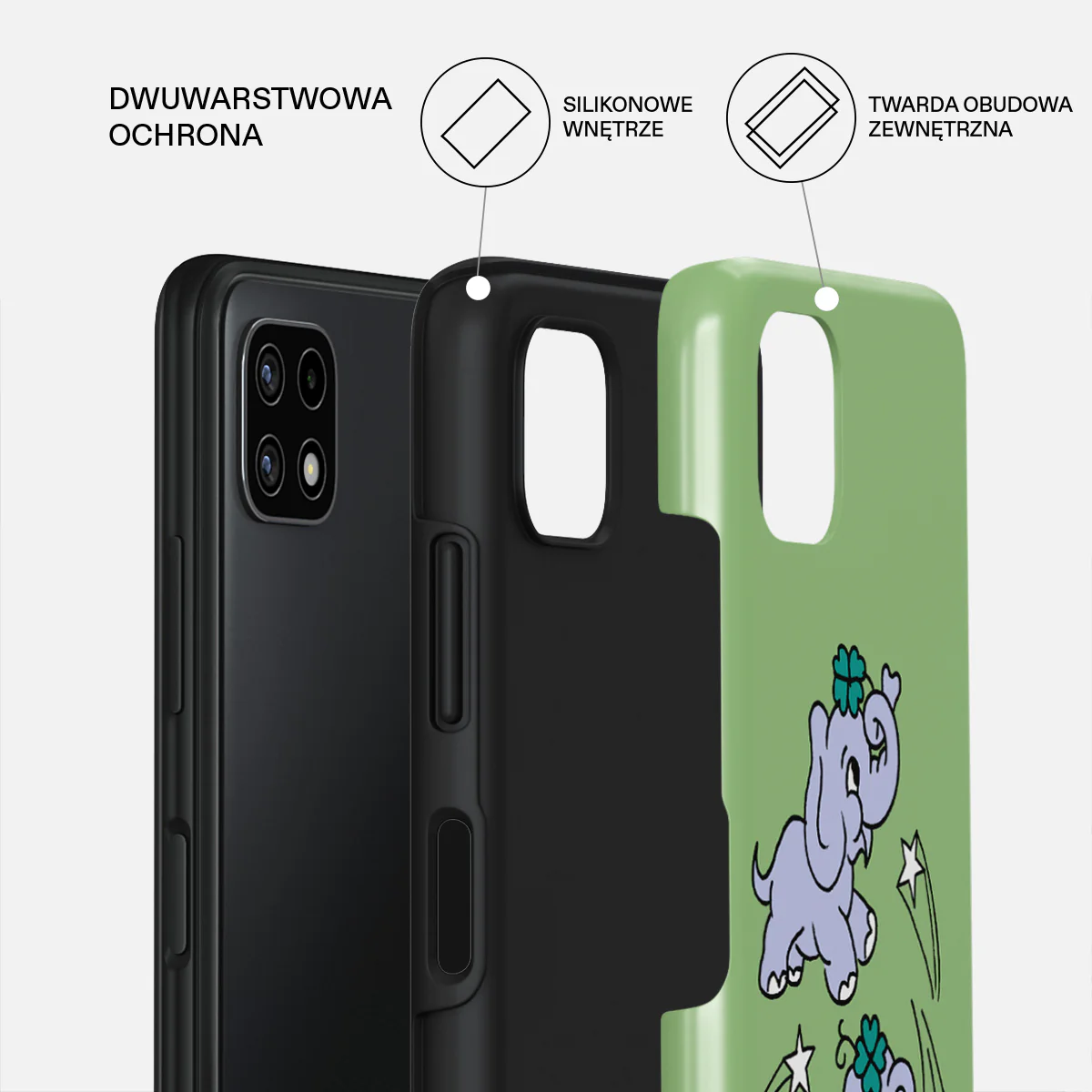 Big Energy - Samsung Galaxy A22 5G Etui - Image 2