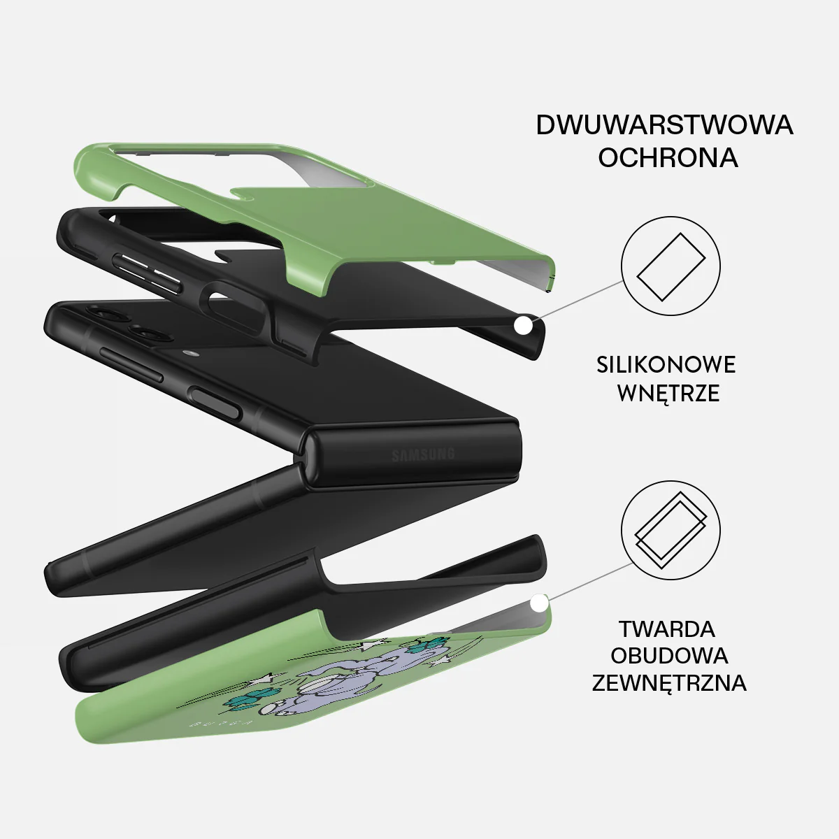 Big Energy - Samsung Galaxy Z Flip 3 Etui - Image 2