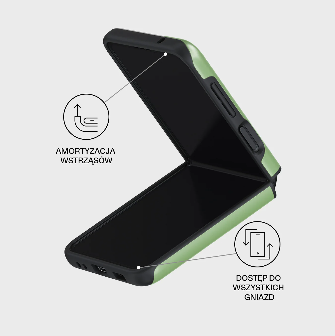 Big Energy - Samsung Galaxy Z Flip 3 Etui - Image 3