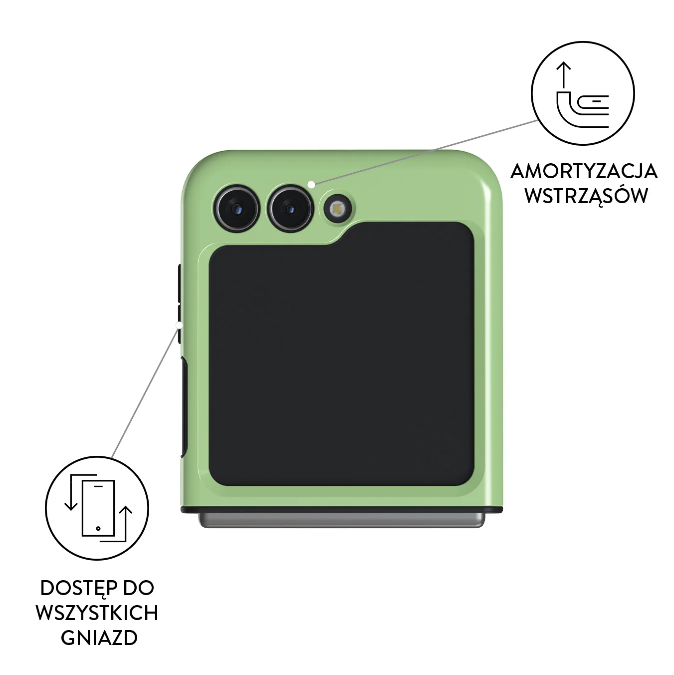 Big Energy - Samsung Galaxy Z Flip 5 Etui - Image 3