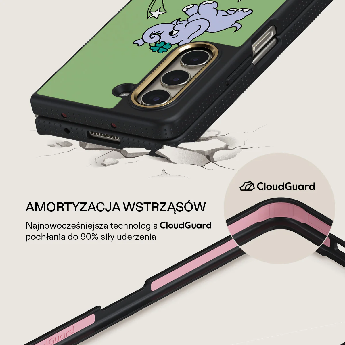 Big Energy - Samsung Galaxy Z Fold 5 Etui - Image 3