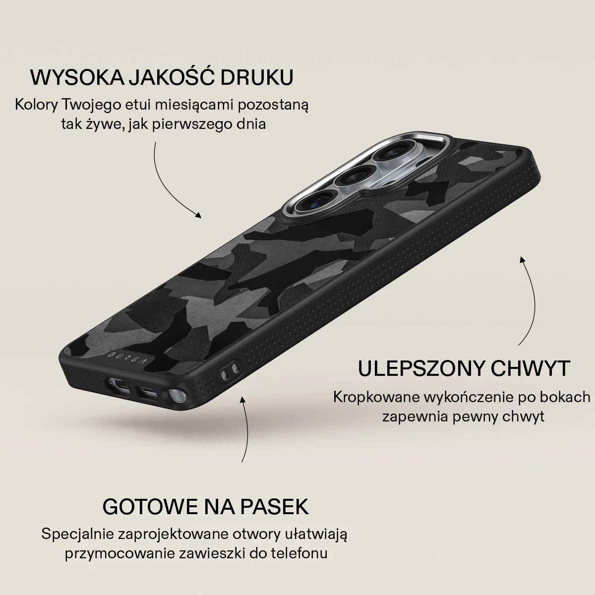 Night Black Camouflage - Samsung Galaxy S26 Ultra Etui - Image 23