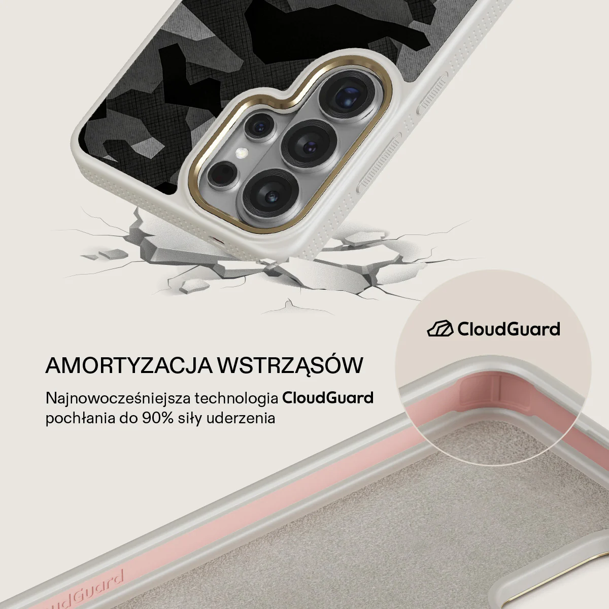 Night Black Camouflage - Samsung Galaxy S26 Ultra Etui - Image 28