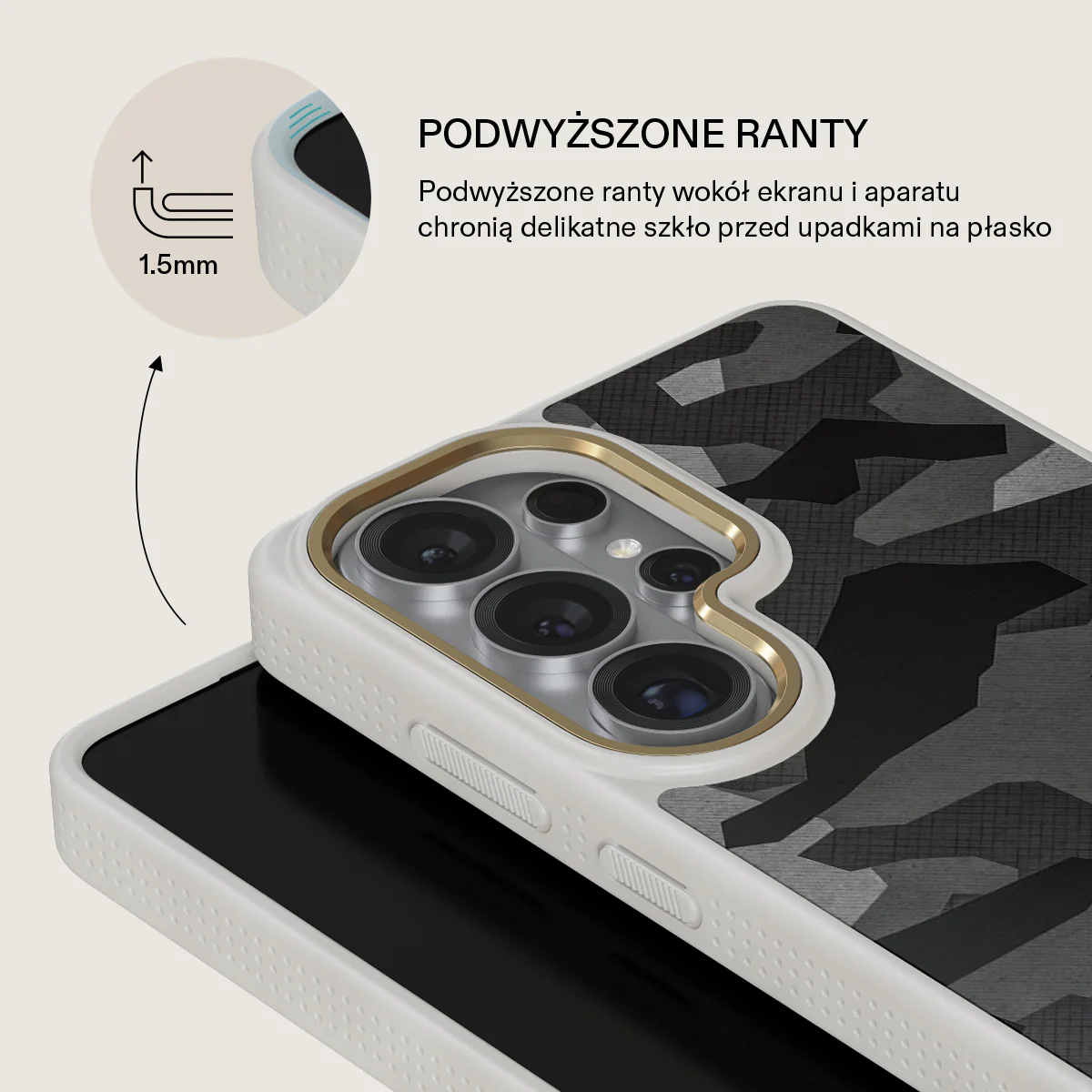 Night Black Camouflage - Samsung Galaxy S26 Ultra Etui - Image 29