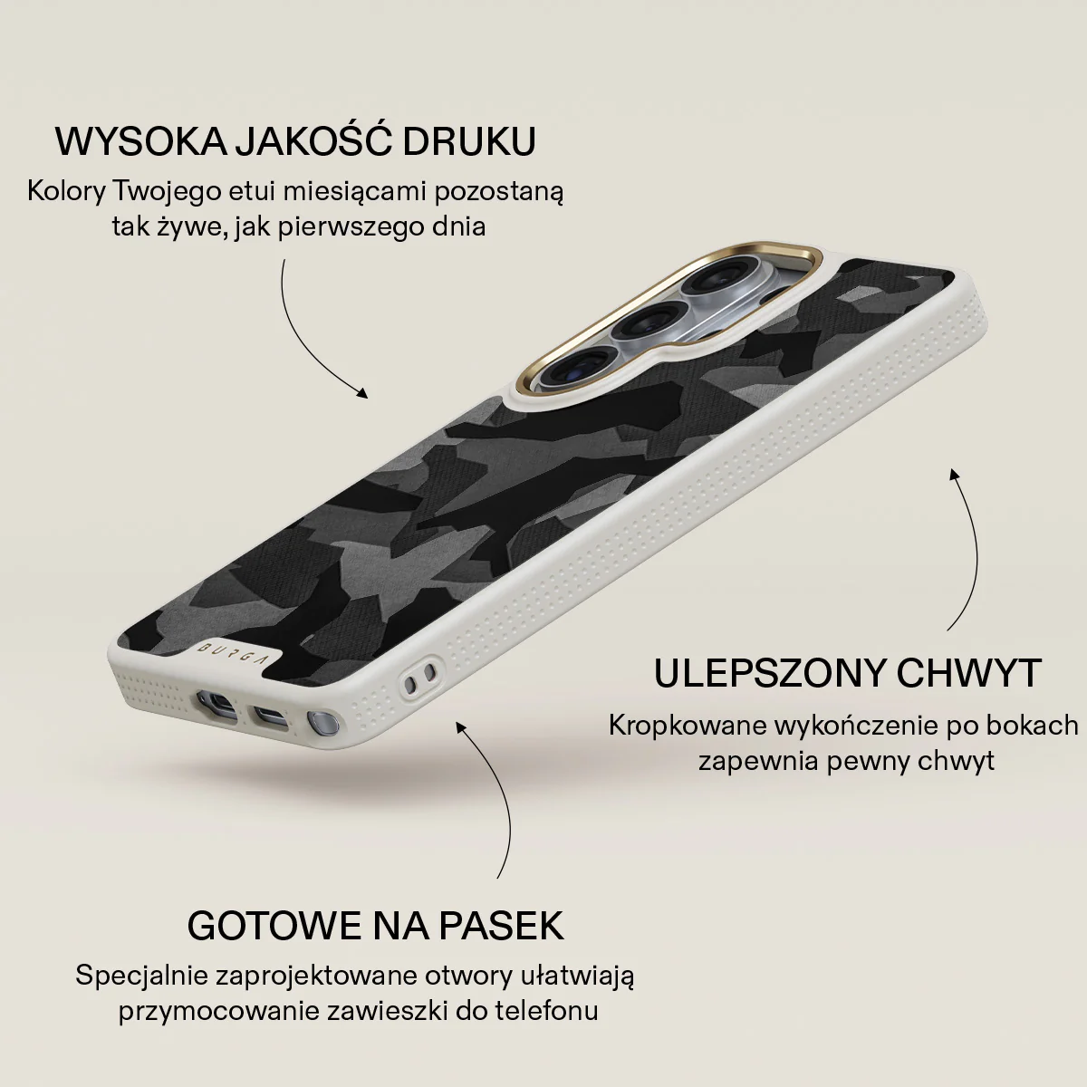 Night Black Camouflage - Samsung Galaxy S26 Ultra Etui - Image 30