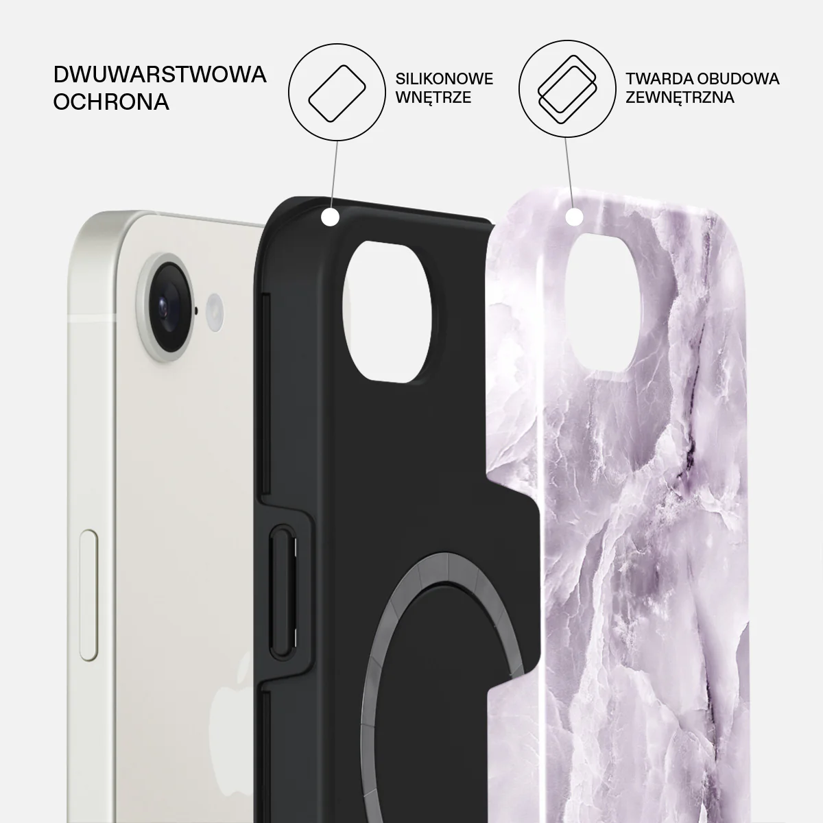 Black Currant - iPhone 17e Etui - Image 2
