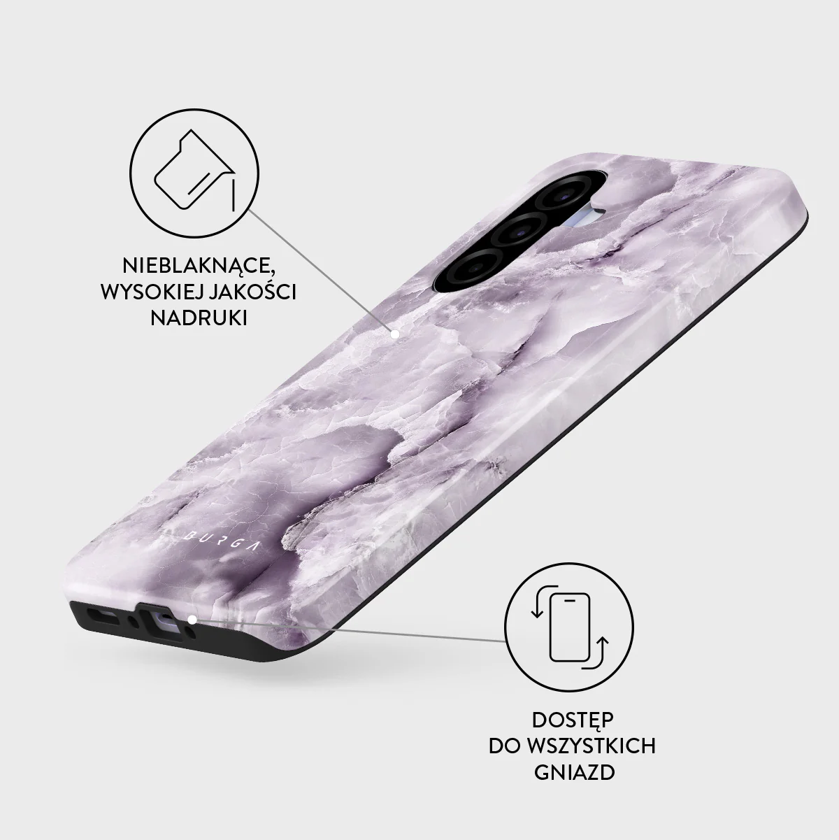 Black Currant - Samsung Galaxy A37 5G Etui - Image 3