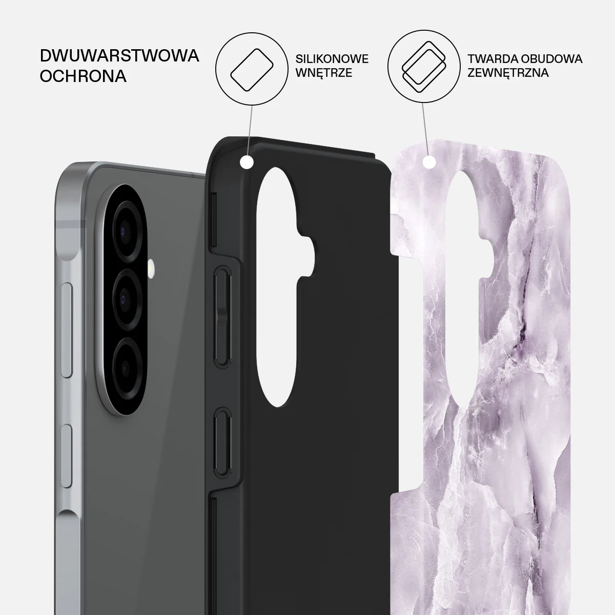 Black Currant - Samsung Galaxy A57 5G Etui - Image 2
