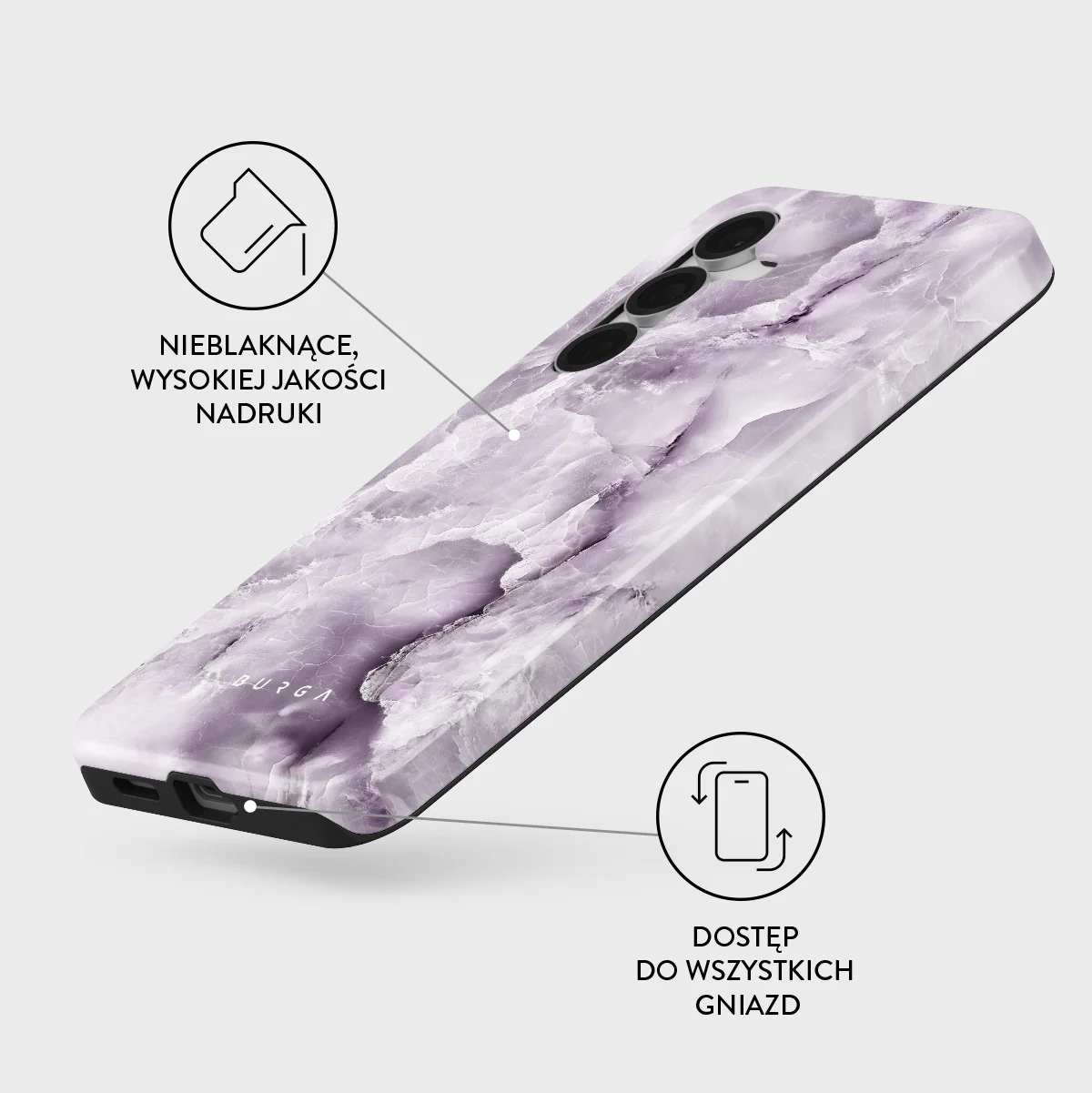 Black Currant - Samsung Galaxy S25 FE Etui - Image 3