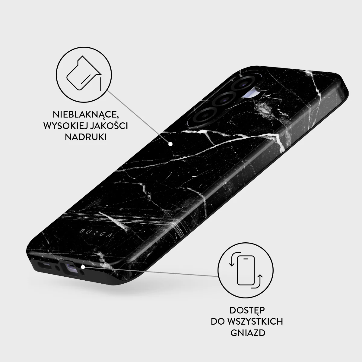 Noir Origin - Samsung Galaxy A37 5G Etui - Image 3