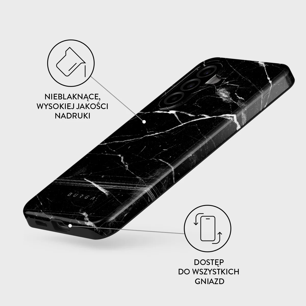 Noir Origin - Samsung Galaxy A57 5G Etui - Image 3