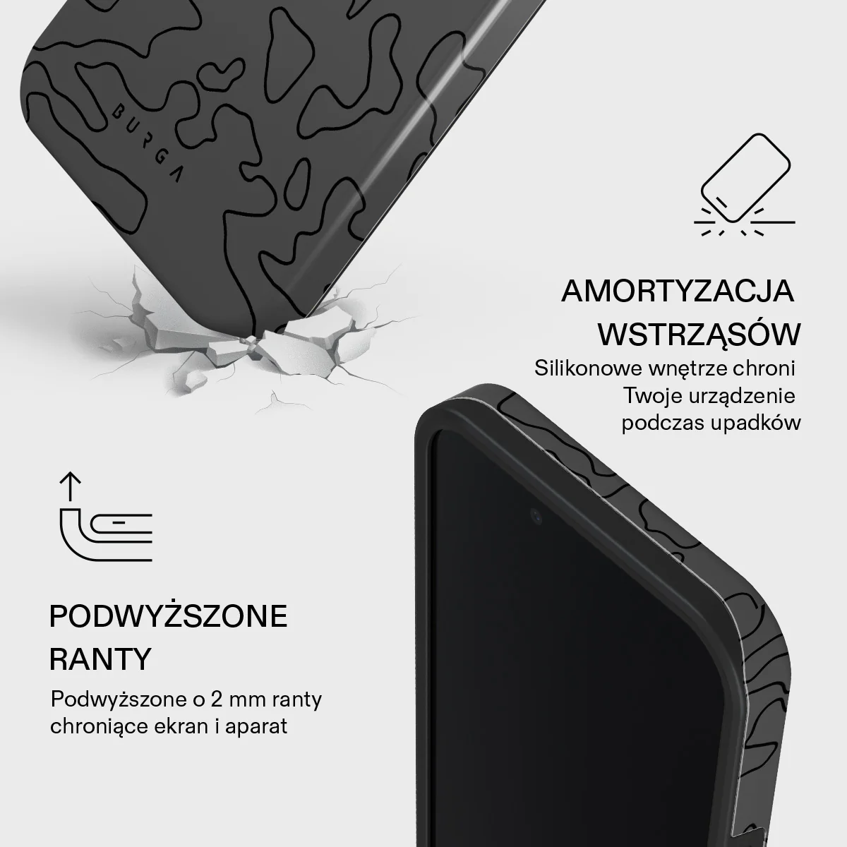 Black Rock - iPhone 17e Etui - Image 4