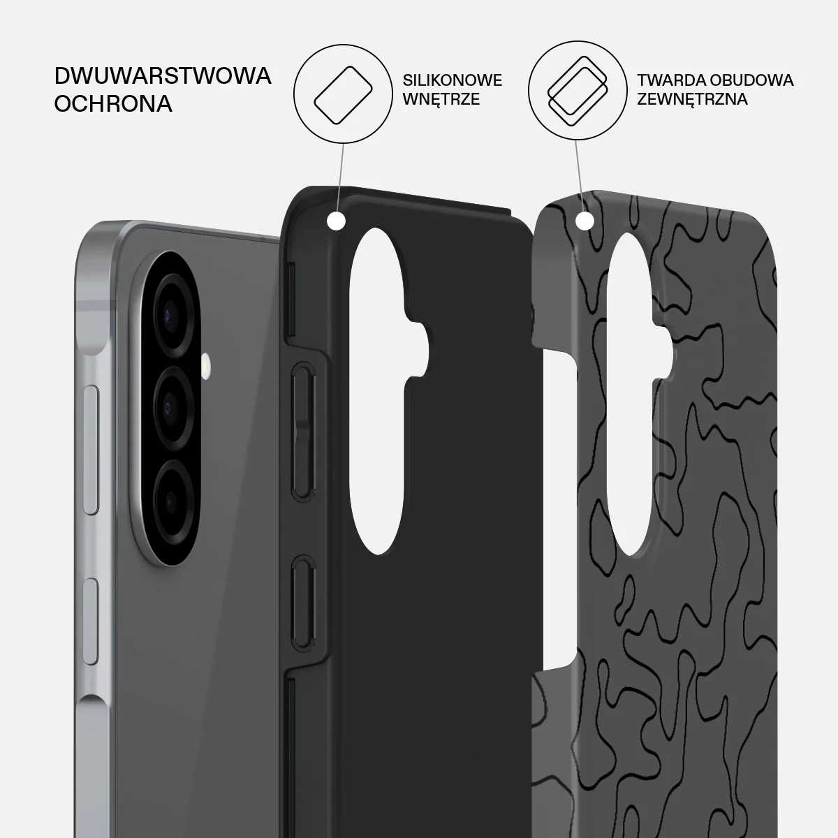 Black Rock - Samsung Galaxy A57 5G Etui - Image 2