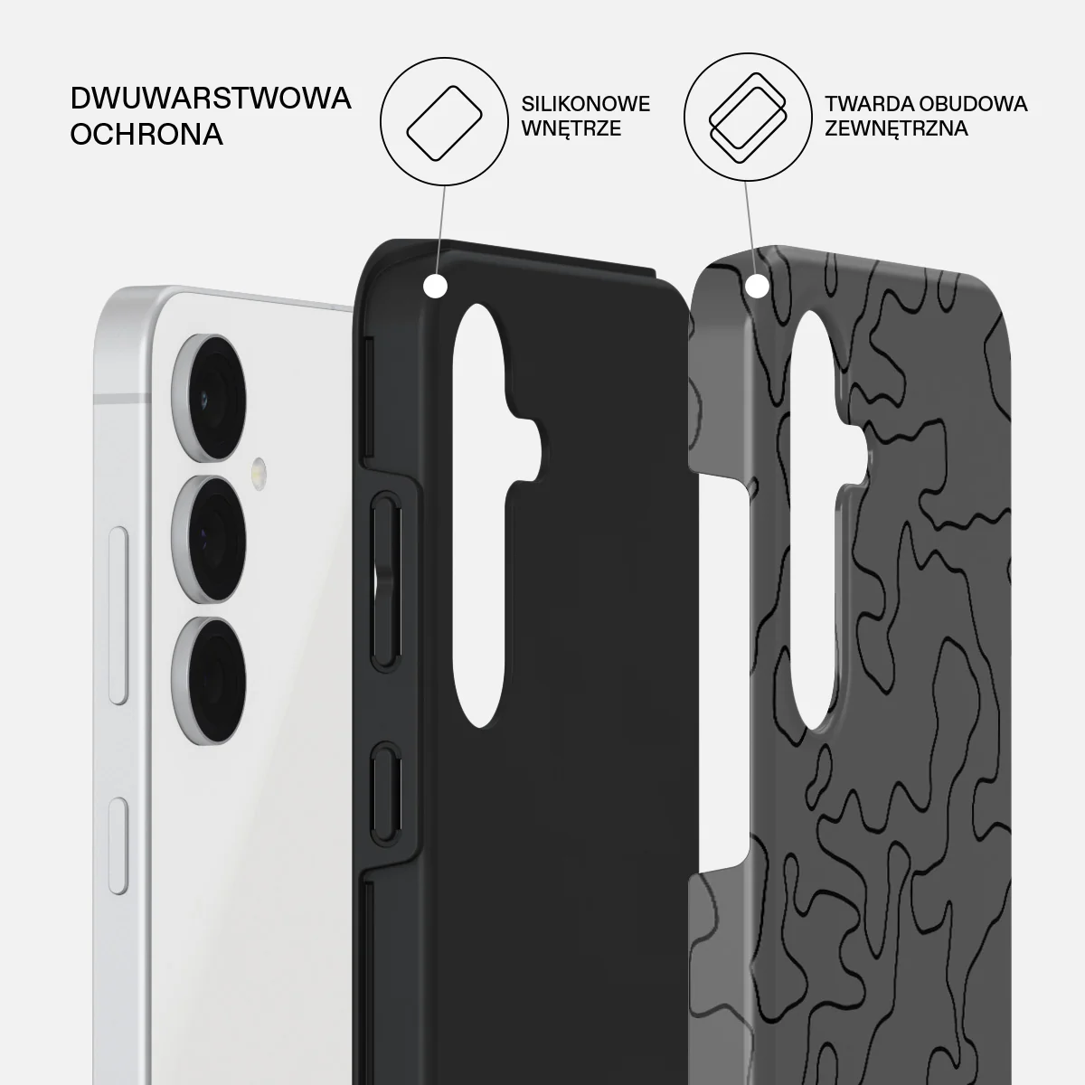 Black Rock - Samsung Galaxy S25 FE Etui - Image 2