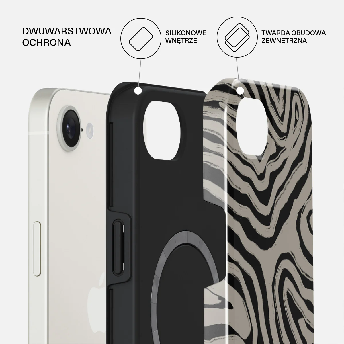 Black Sand - iPhone 17e Etui - Image 2