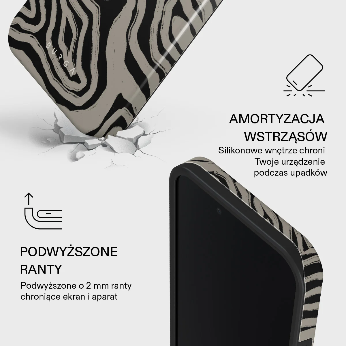 Black Sand - iPhone 17e Etui - Image 4
