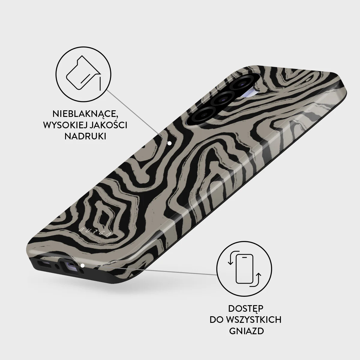 Black Sand - Samsung Galaxy A37 5G Etui - Image 3