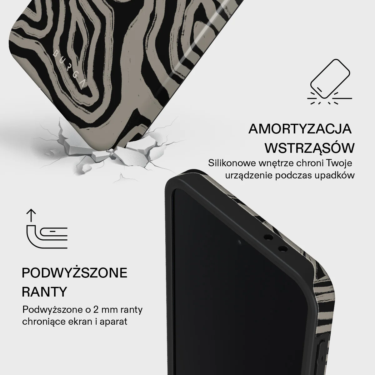 Black Sand - Samsung Galaxy A37 5G Etui - Image 4