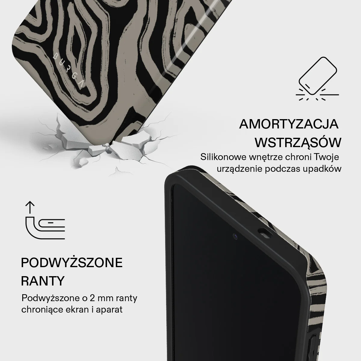 Black Sand - Samsung Galaxy S25 FE Etui - Image 4