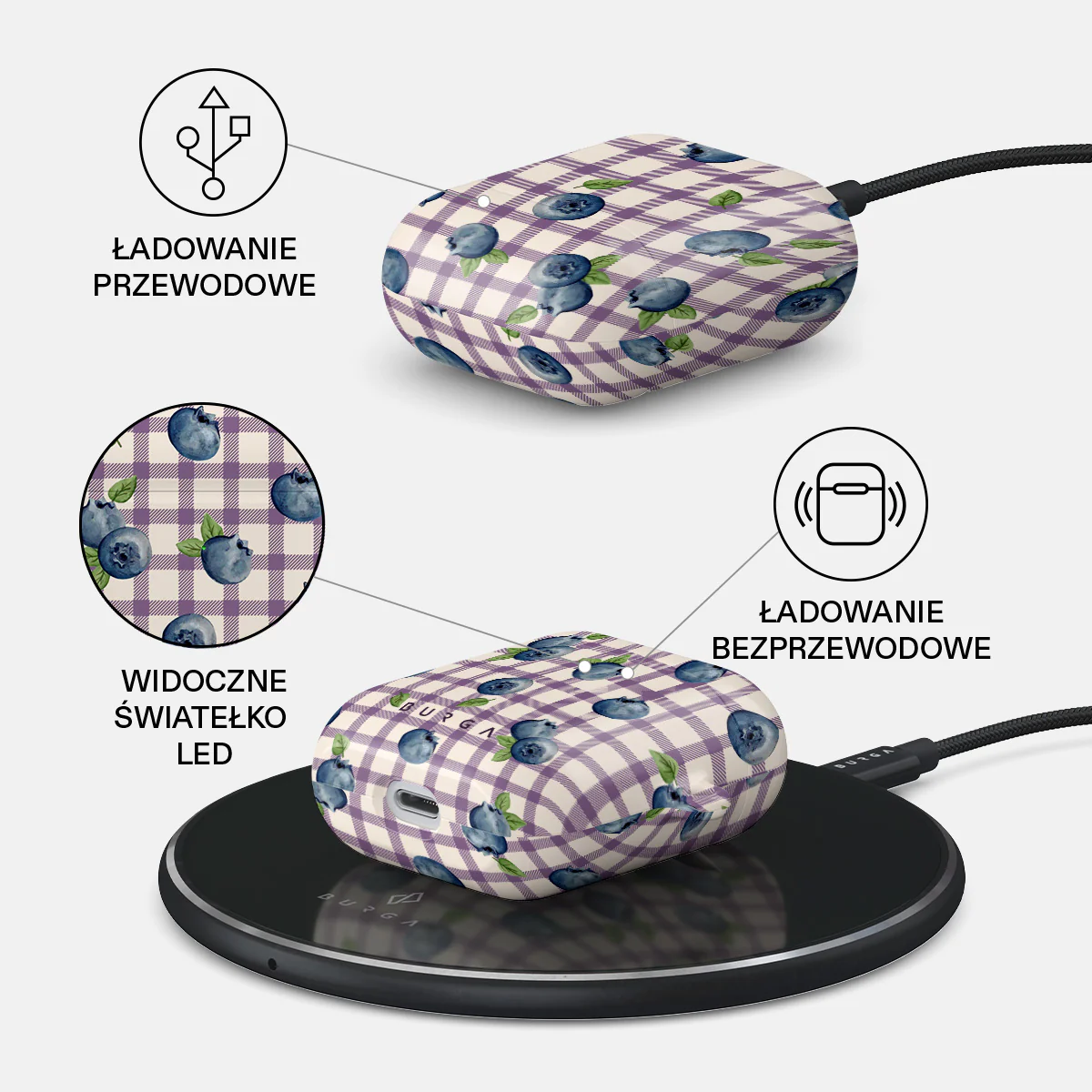 Blueberry Muffin - Etui AirPods - Image 3