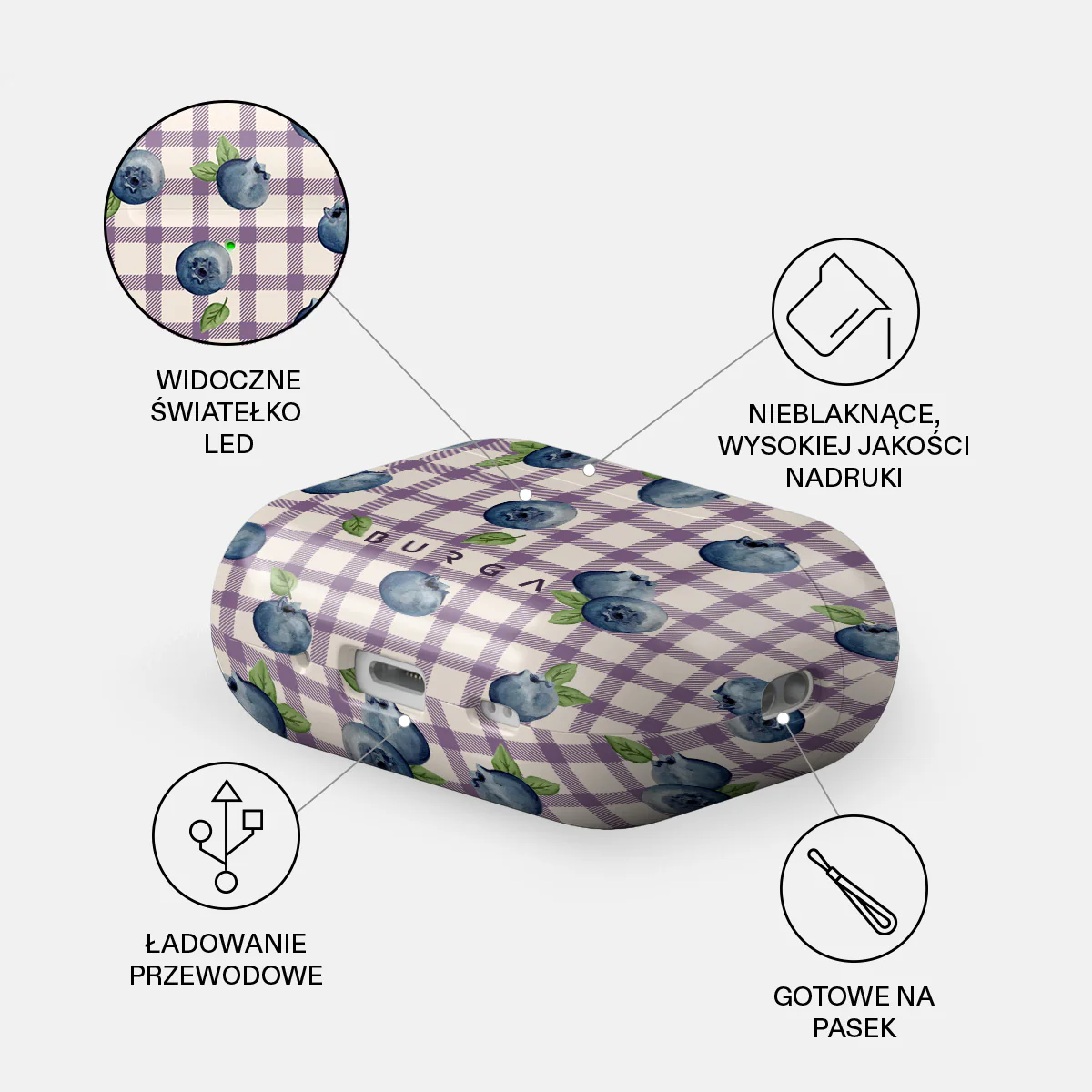 Blueberry Muffin - Etui AirPods Pro 2 - Image 3