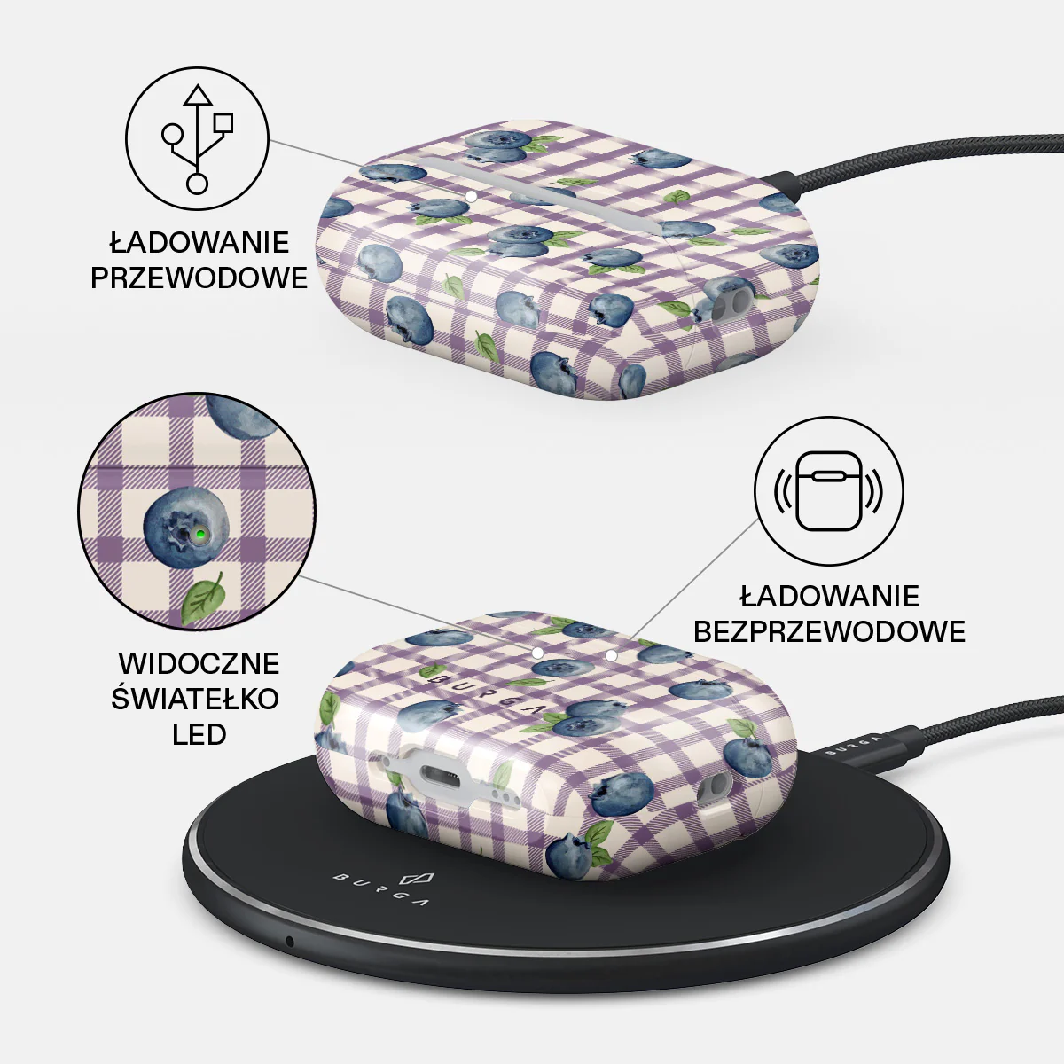 Blueberry Muffin - Etui AirPods Pro 3 - Image 3