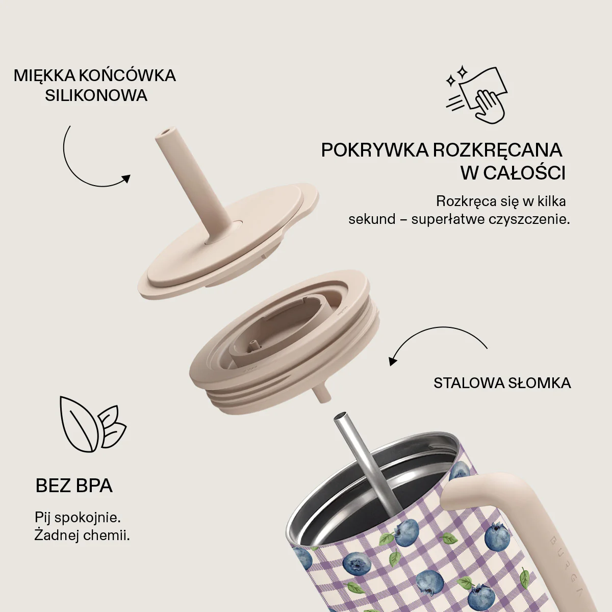 Blueberry Muffin - All Day Leakproof Tumbler - Image 6