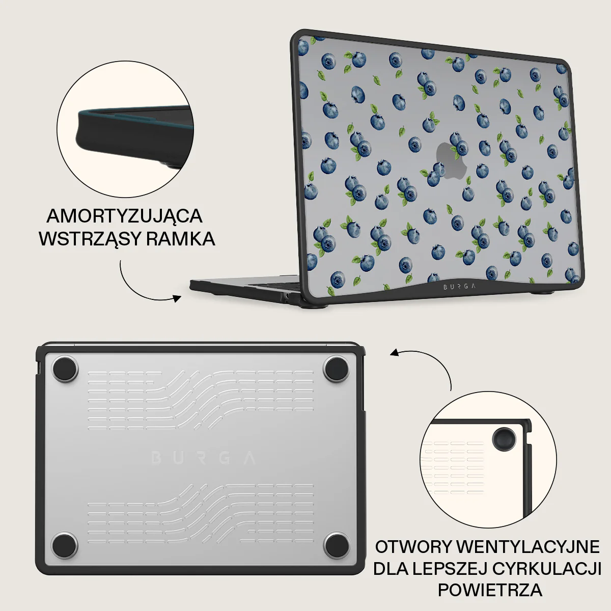 Blueberry Muffin - Etui do MacBooka - Image 10
