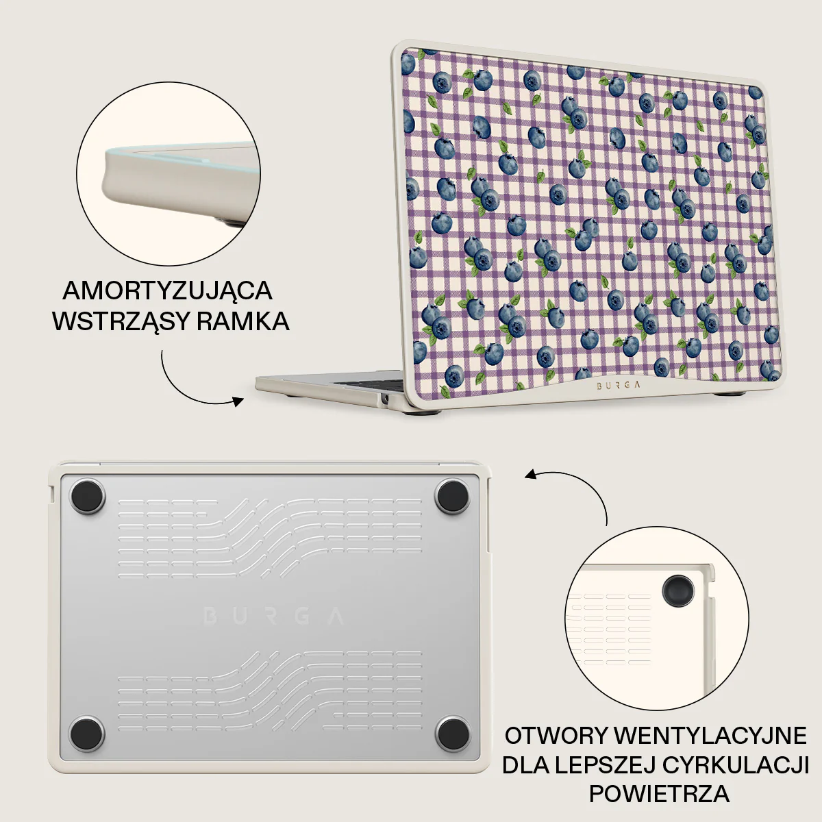 Blueberry Muffin - Etui do MacBooka - Image 11