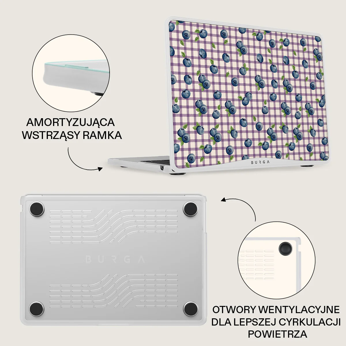 Blueberry Muffin - Etui do MacBooka - Image 12