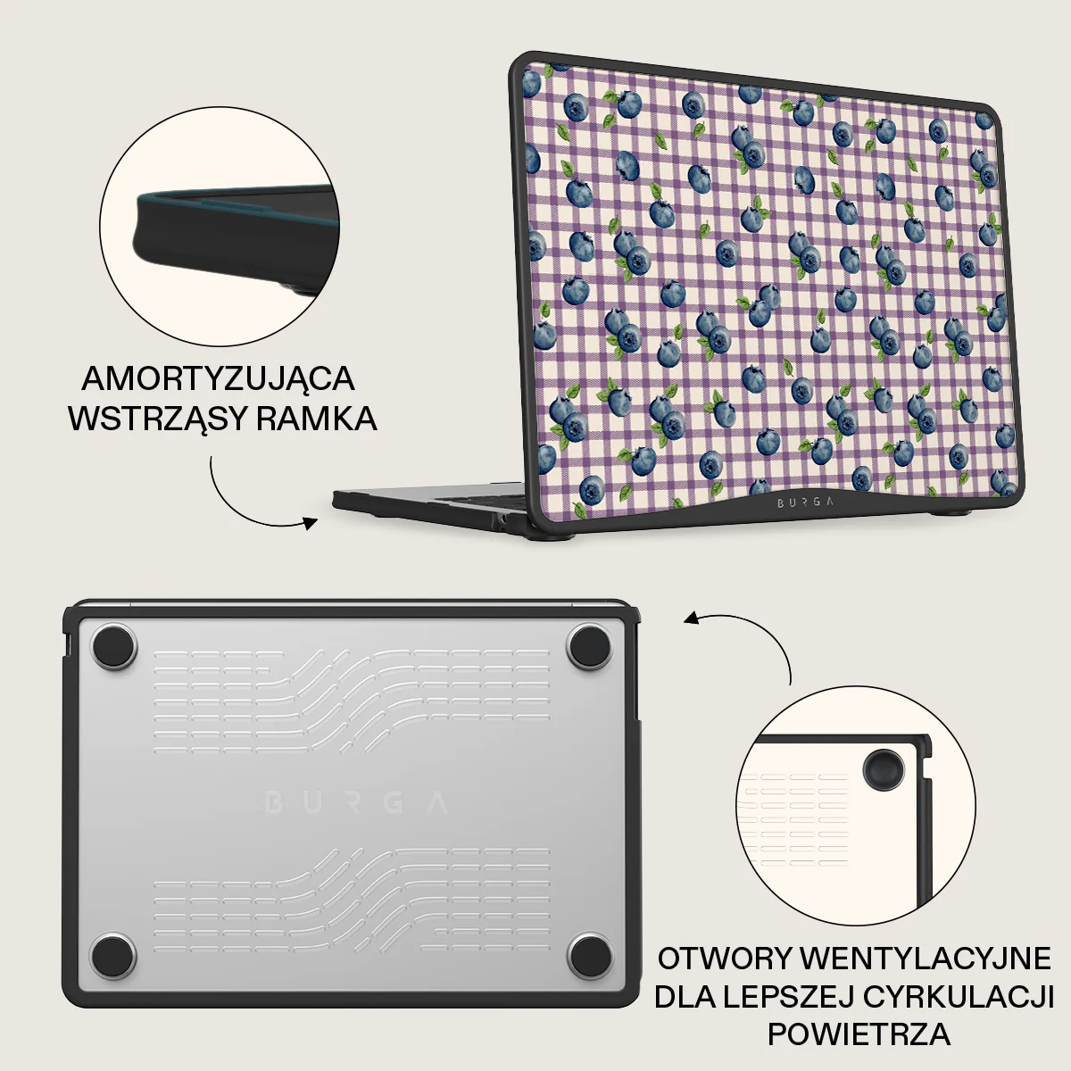 Blueberry Muffin - Etui do MacBooka - Image 13