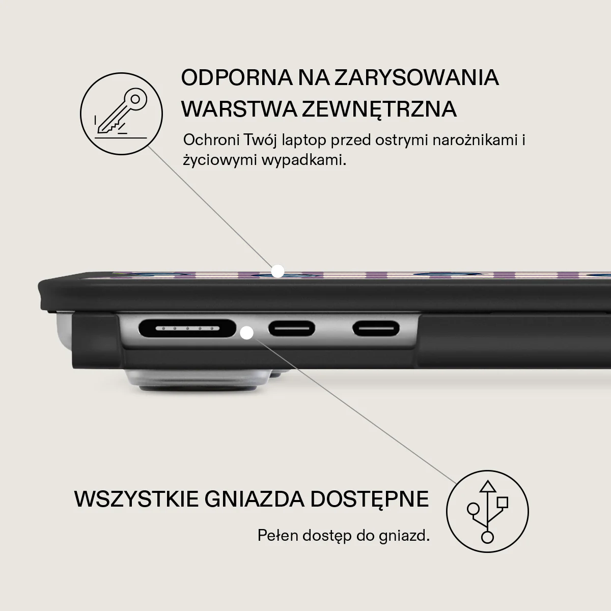 Blueberry Muffin - Etui do MacBooka - Image 19