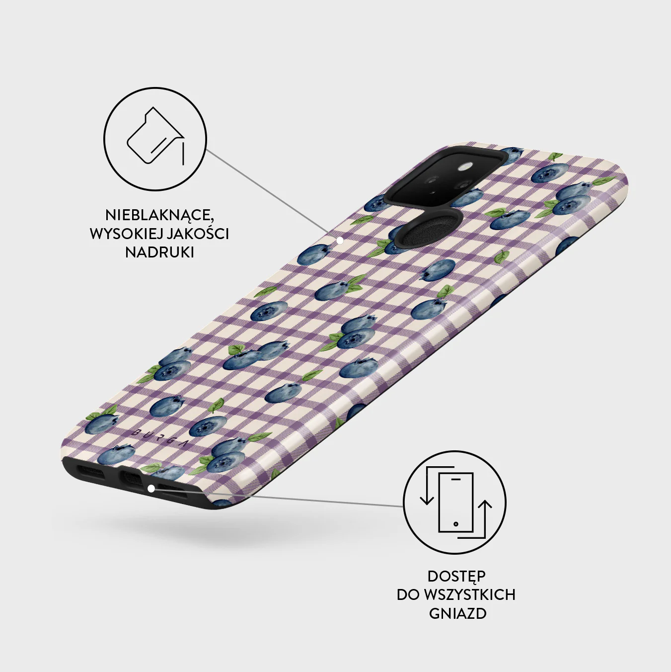 Blueberry Muffin - Google Pixel 5 Etui - Image 3