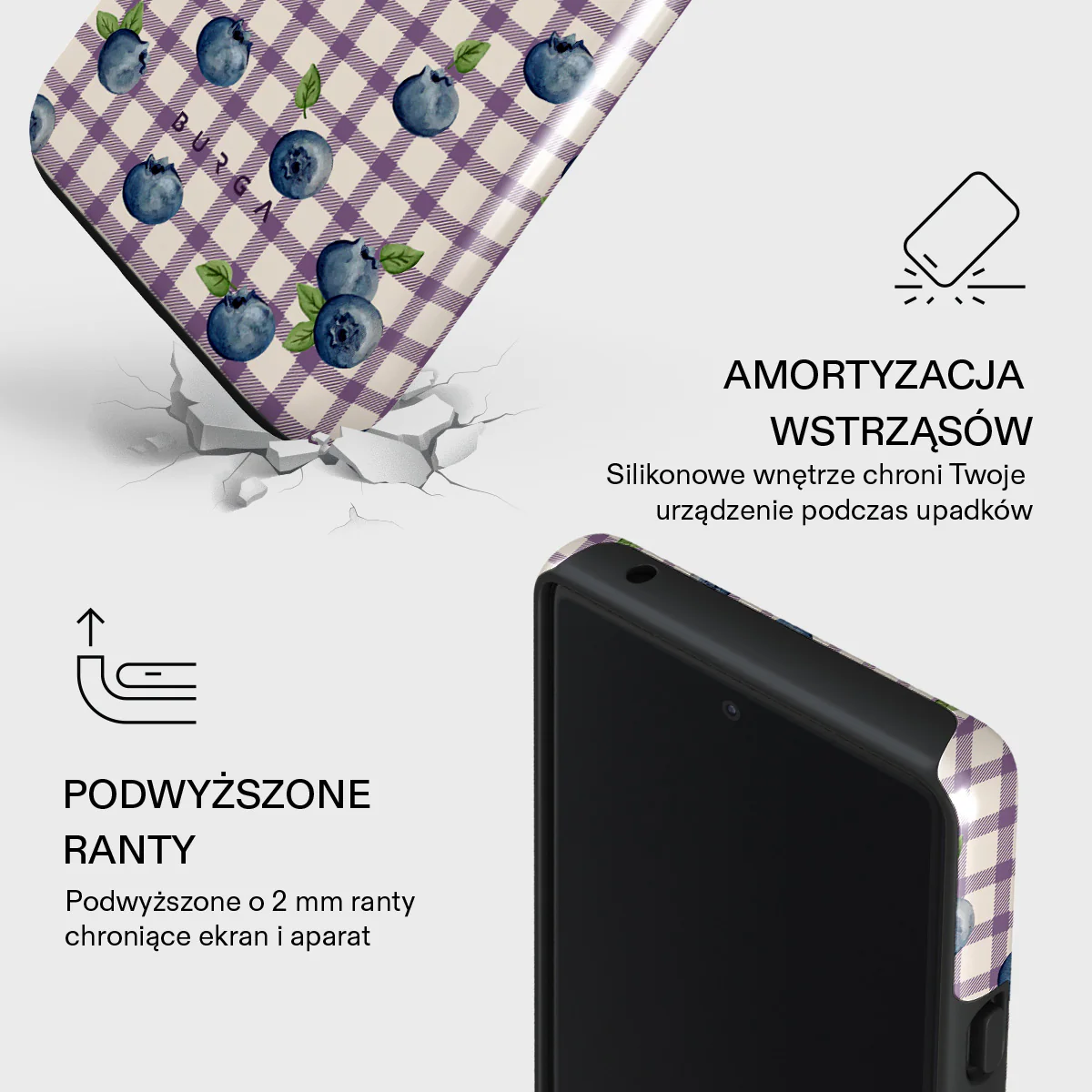 Blueberry Muffin - Google Pixel 6 Etui - Image 4
