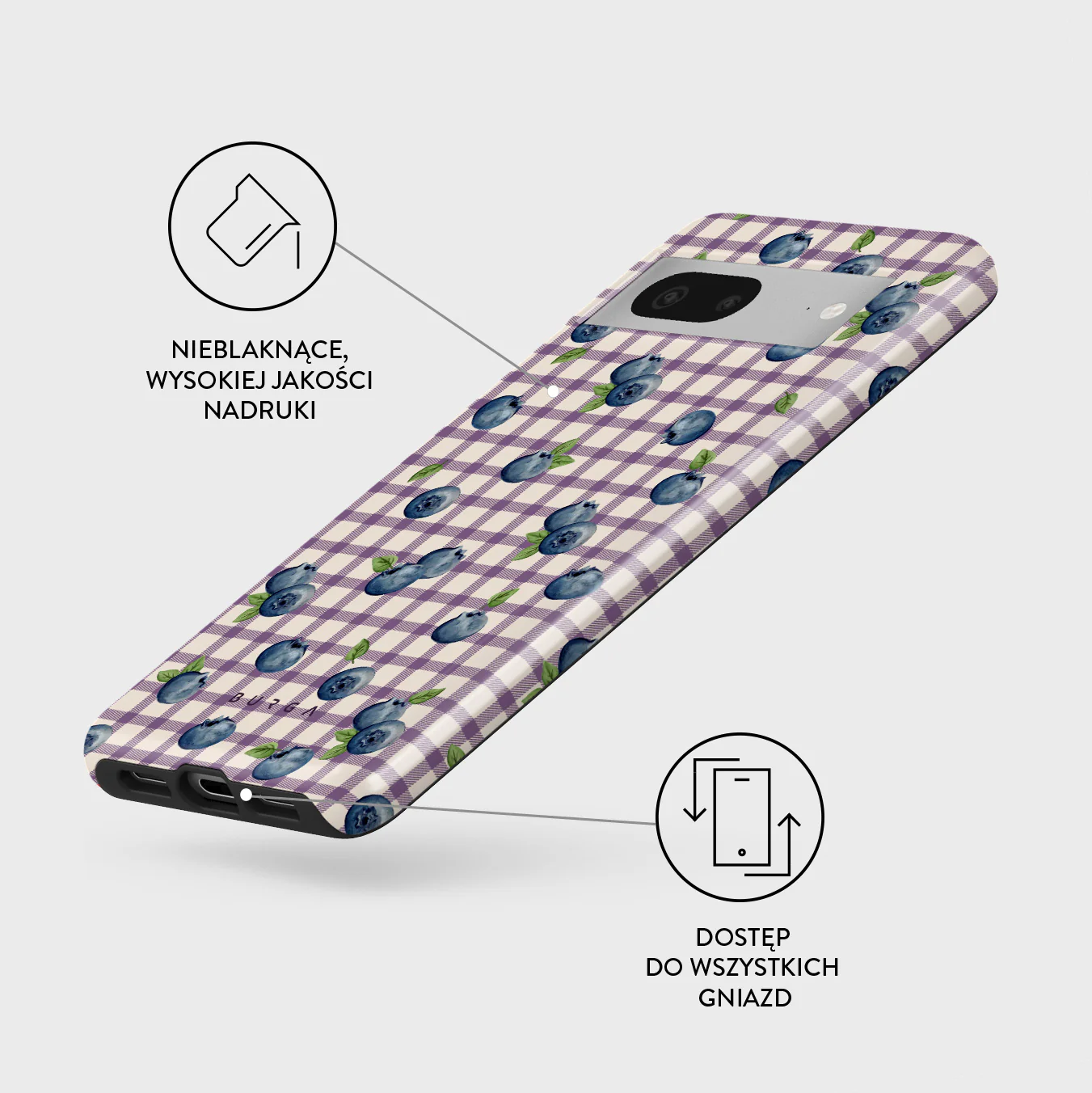 Blueberry Muffin - Google Pixel 7 Etui - Image 3