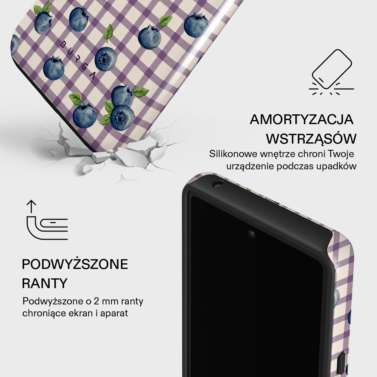 Blueberry Muffin - Google Pixel 7a Etui - Image 4