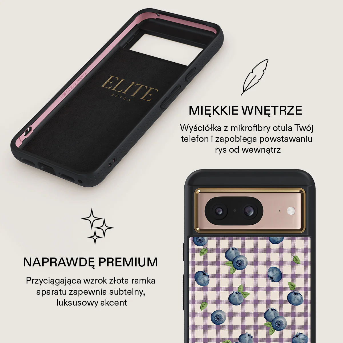 Blueberry Muffin - Google Pixel 8 Etui - Image 10