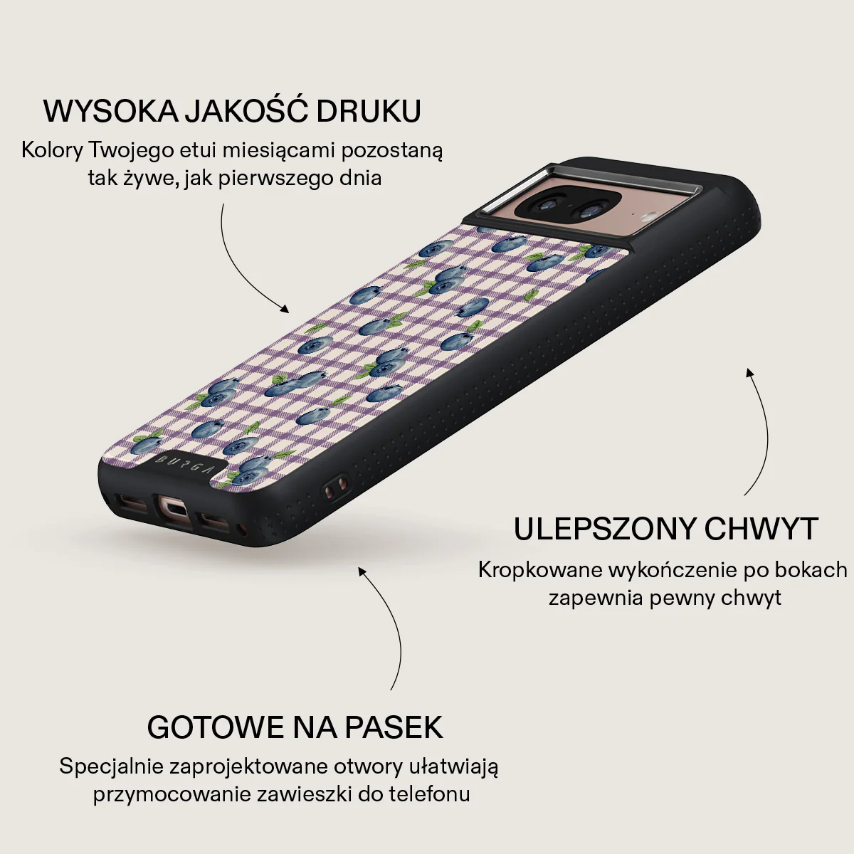 Blueberry Muffin - Google Pixel 8 Etui - Image 16