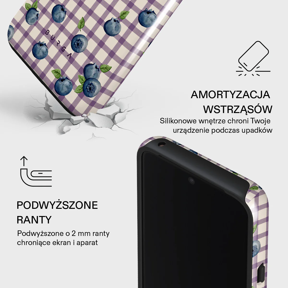 Blueberry Muffin - Google Pixel 8 Etui - Image 4