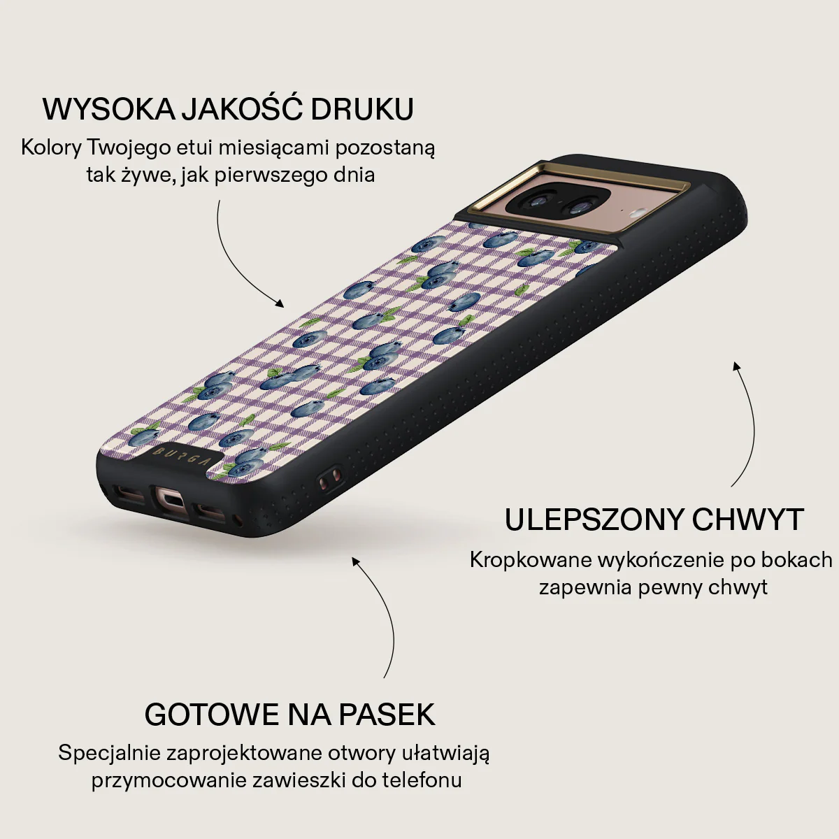 Blueberry Muffin - Google Pixel 8 Etui - Image 9