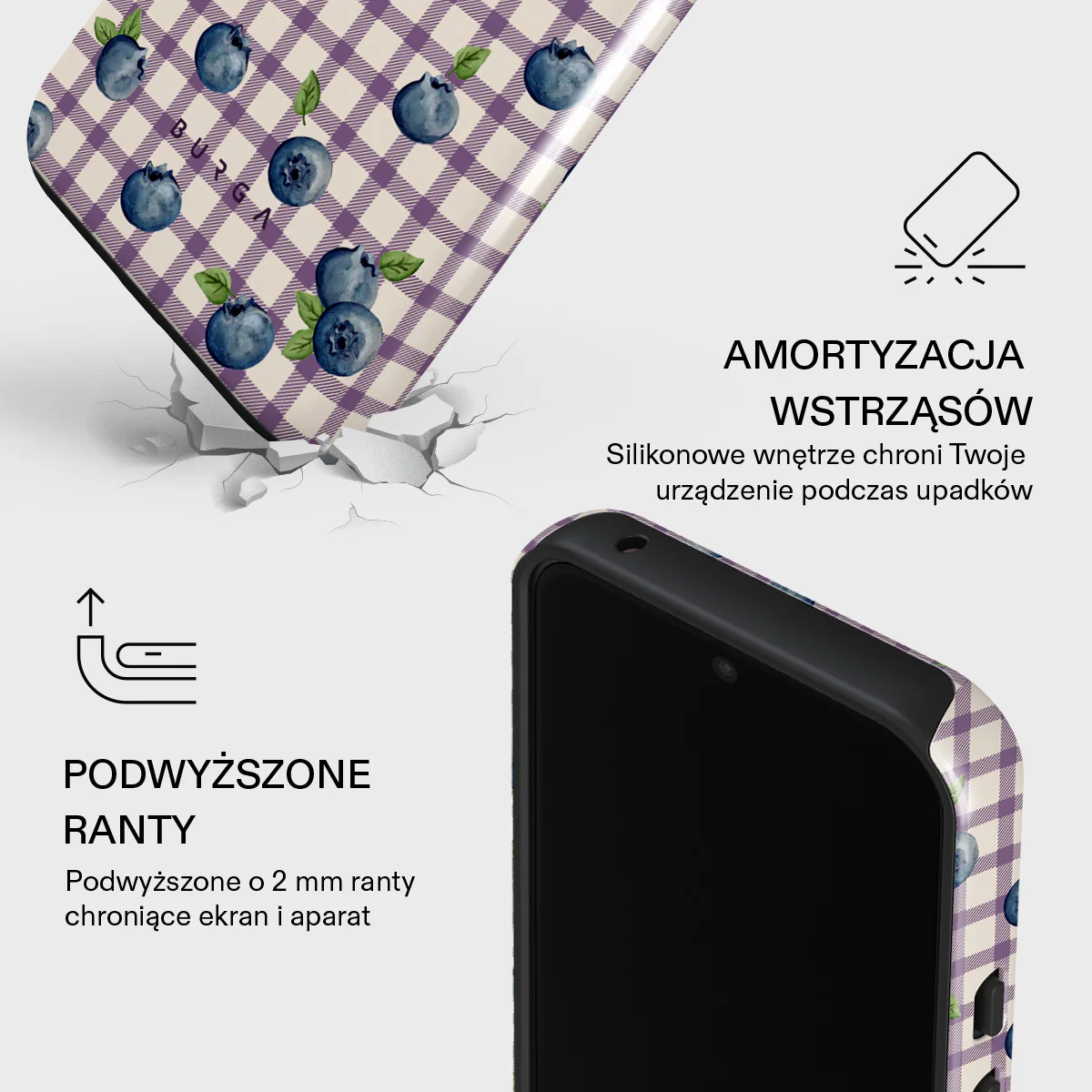 Blueberry Muffin - Google Pixel 8a Etui - Image 4