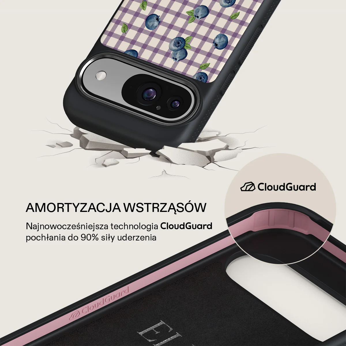 Blueberry Muffin - Google Pixel 9 Etui - Image 14
