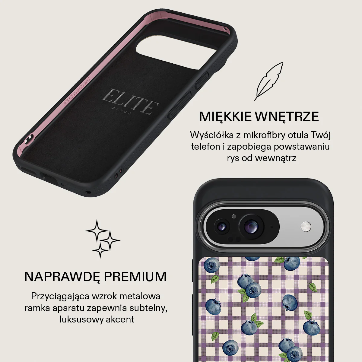 Blueberry Muffin - Google Pixel 9 Etui - Image 17