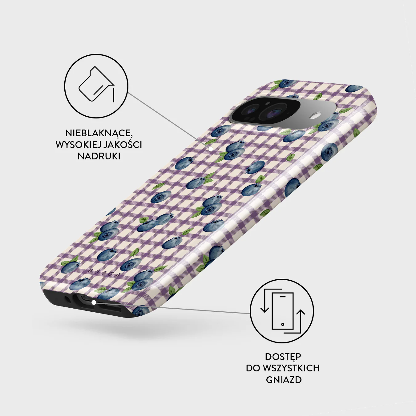 Blueberry Muffin - Google Pixel 9 Etui - Image 3