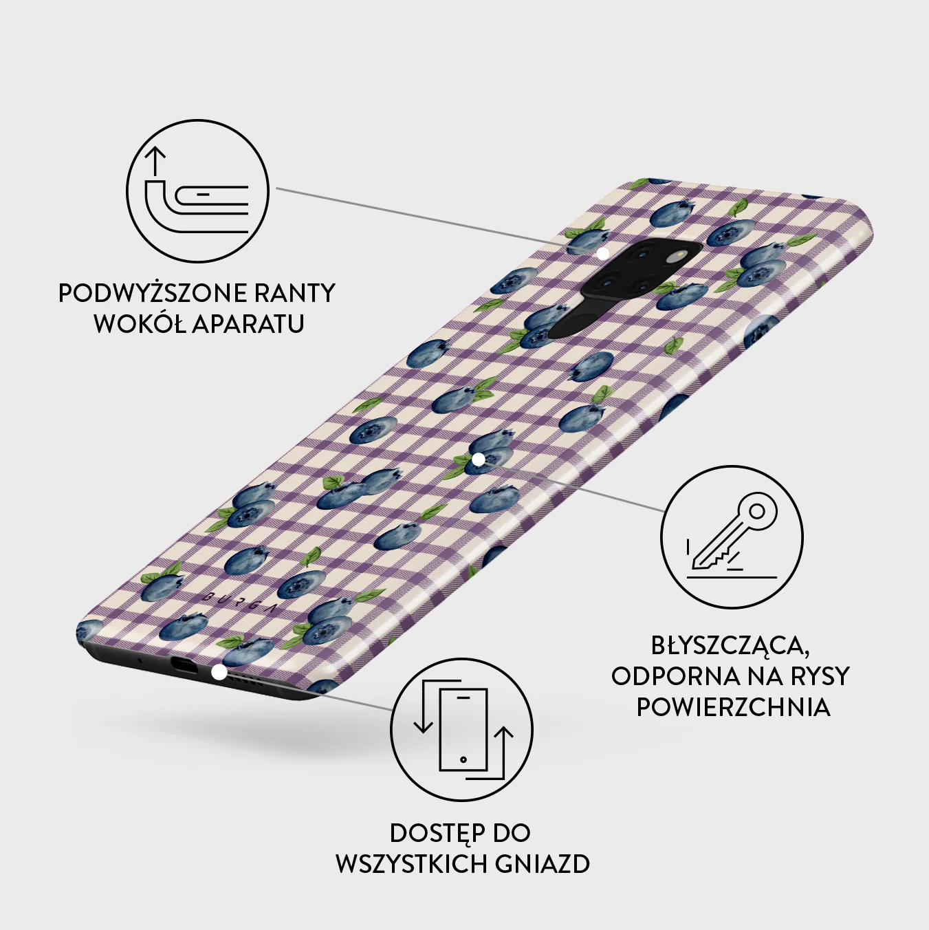 Blueberry Muffin - Huawei Mate 20 Etui - Image 3