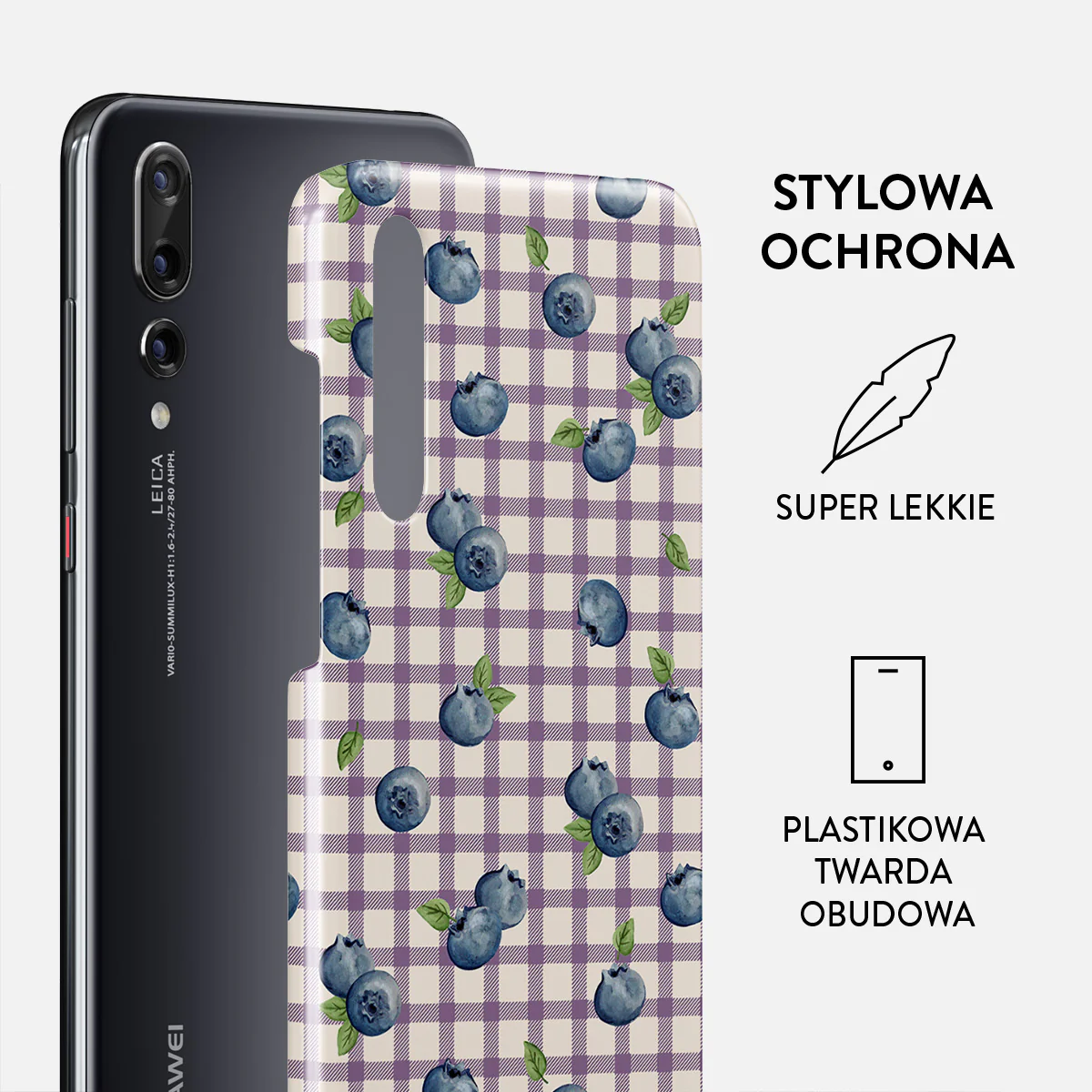 Blueberry Muffin - Huawei P20 Etui - Image 2
