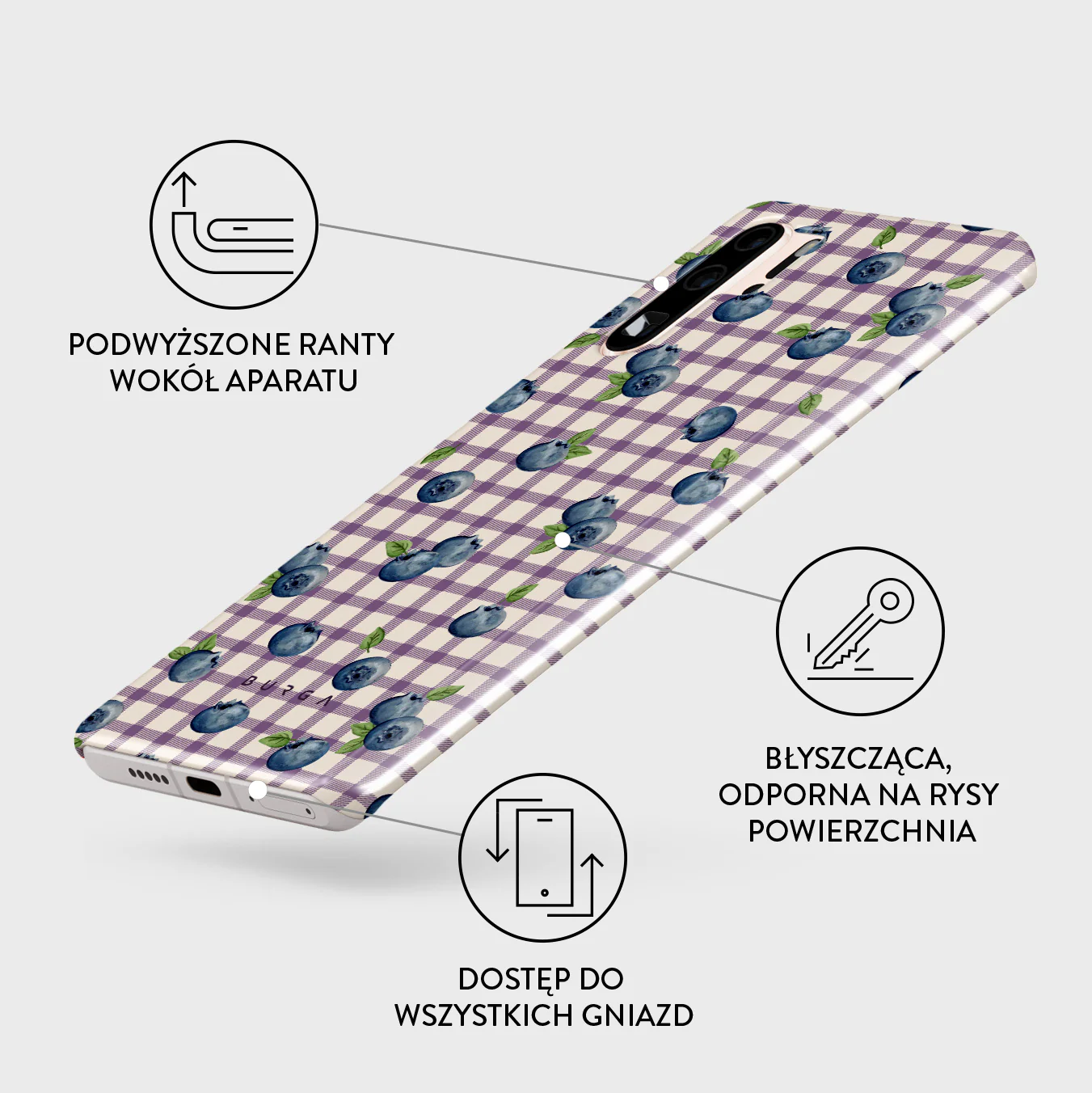 Blueberry Muffin - Huawei P30 Pro Etui - Image 3