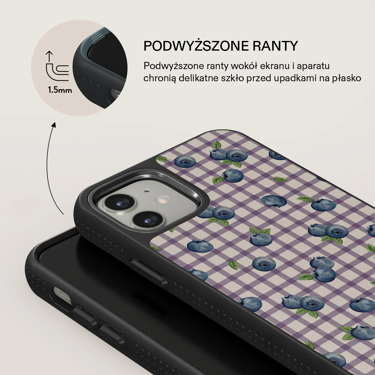 Blueberry Muffin - iPhone 11 Etui - Image 15