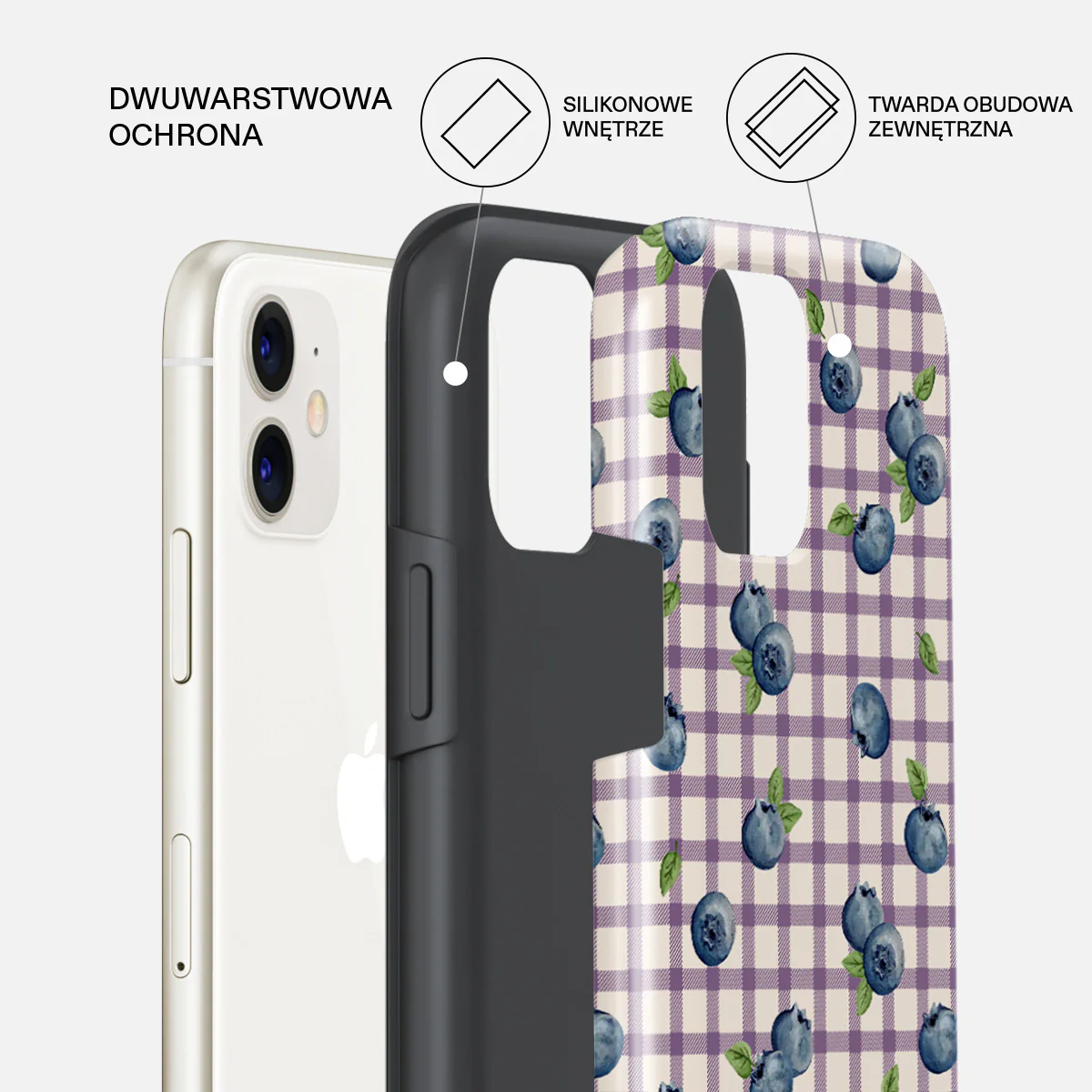 Blueberry Muffin - iPhone 11 Etui - Image 2