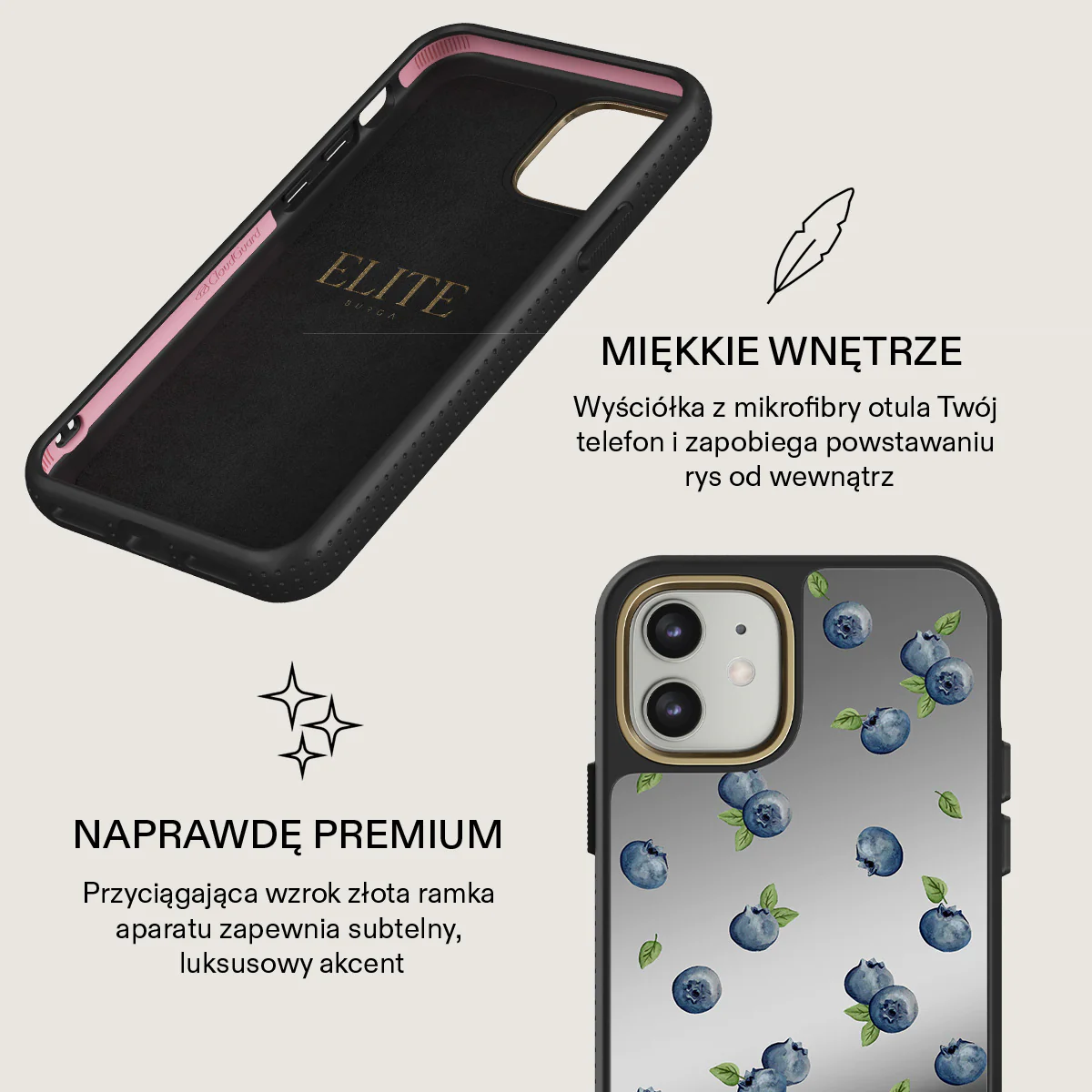 Blueberry Muffin - iPhone 11 Etui - Image 25